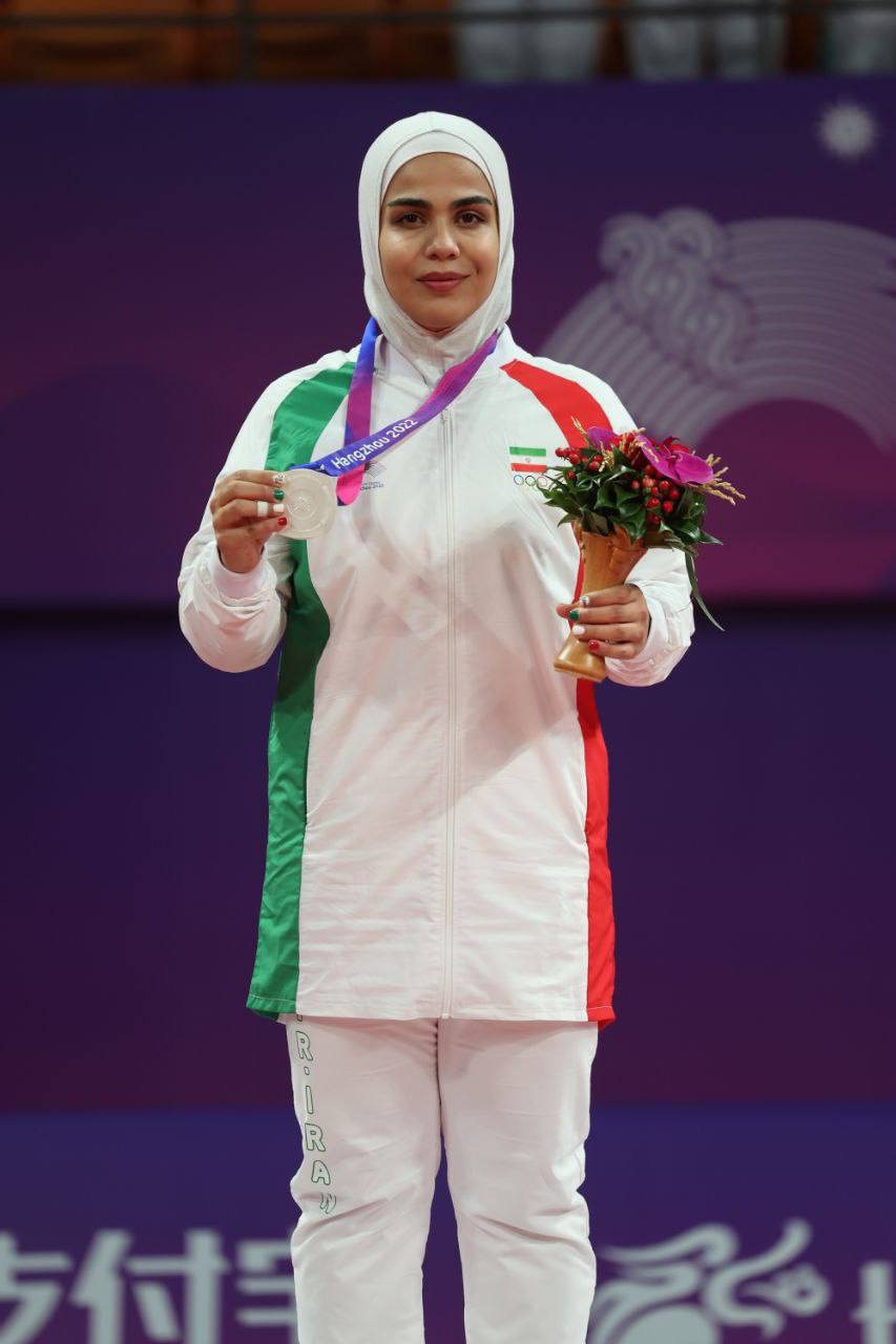 زهرا باقری به مدال نقره کوراش دست یافت