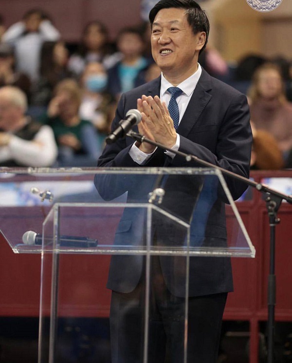 پیام تبریک سال جدید میلادی رئیس فدراسیون بین‌المللی ووشو