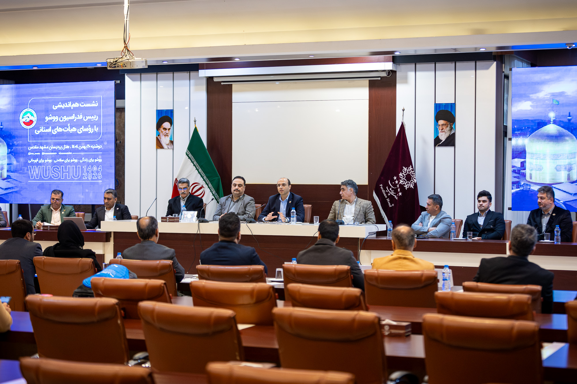 برگزاری نشست هم‌اندیشی رئیس فدراسیون با رؤسای هیأت‌های استانی ووشو/ صدیقی: سال شلوغ جاری را به بهترین شکل سپری کردیم