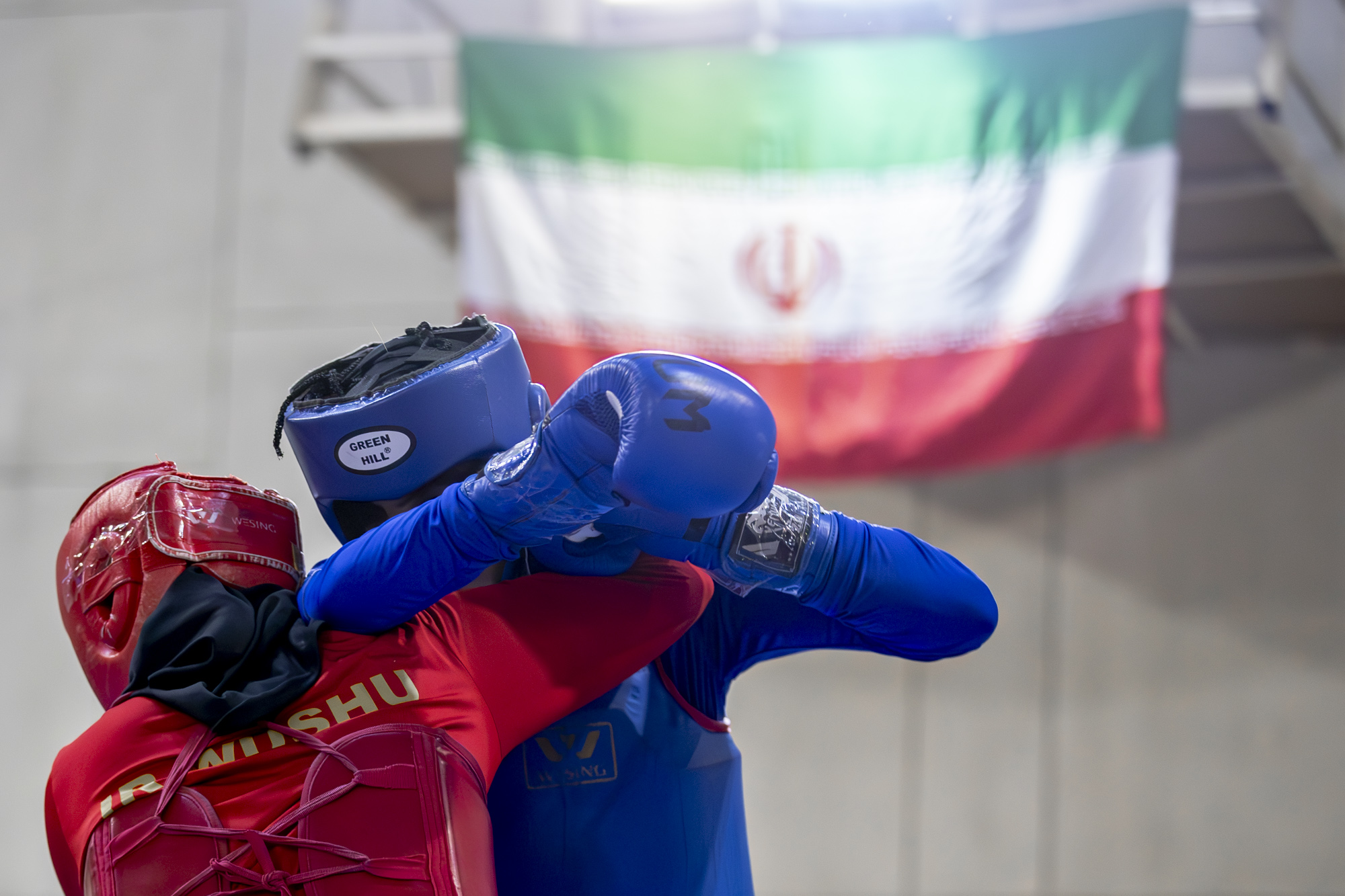 روز دوم رقابت‌های لیگ برتر ووشو زنان بزرگسالان