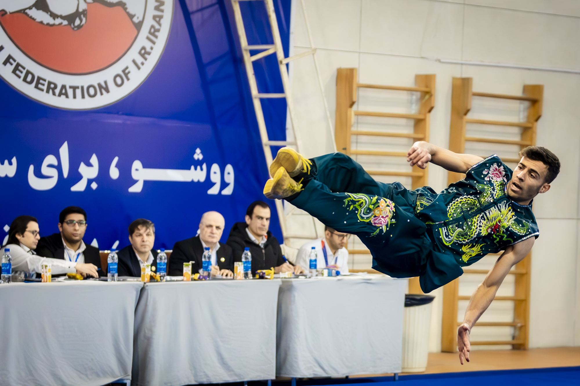 روز نخست رقابت‌های لیگ برتر ووشو آقایان بزرگسالان