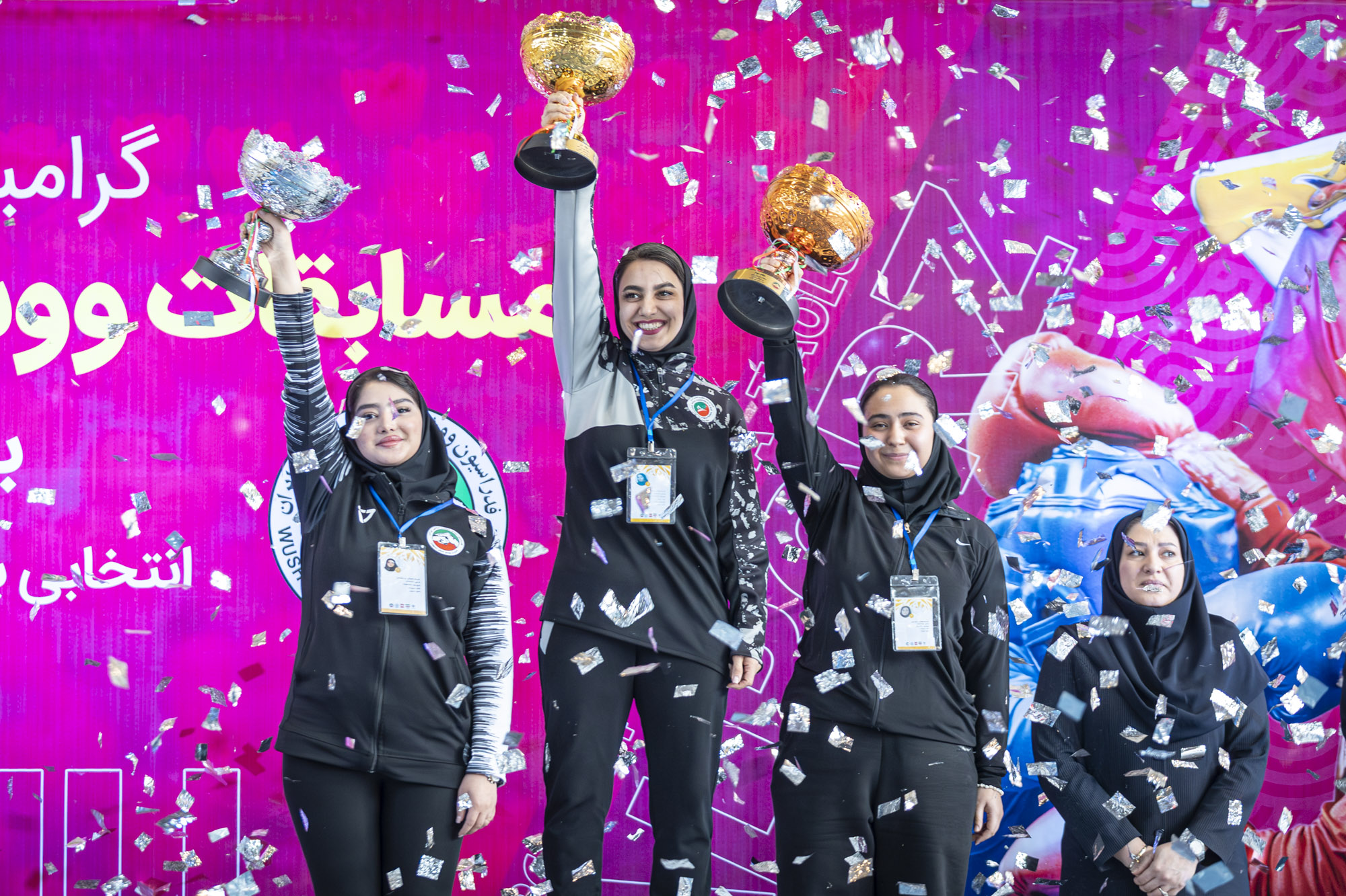 رقابت‌های ووشو زنان قهرمانی کشور انتخابی تیم ملی بزرگسالان به میزبانی البرز