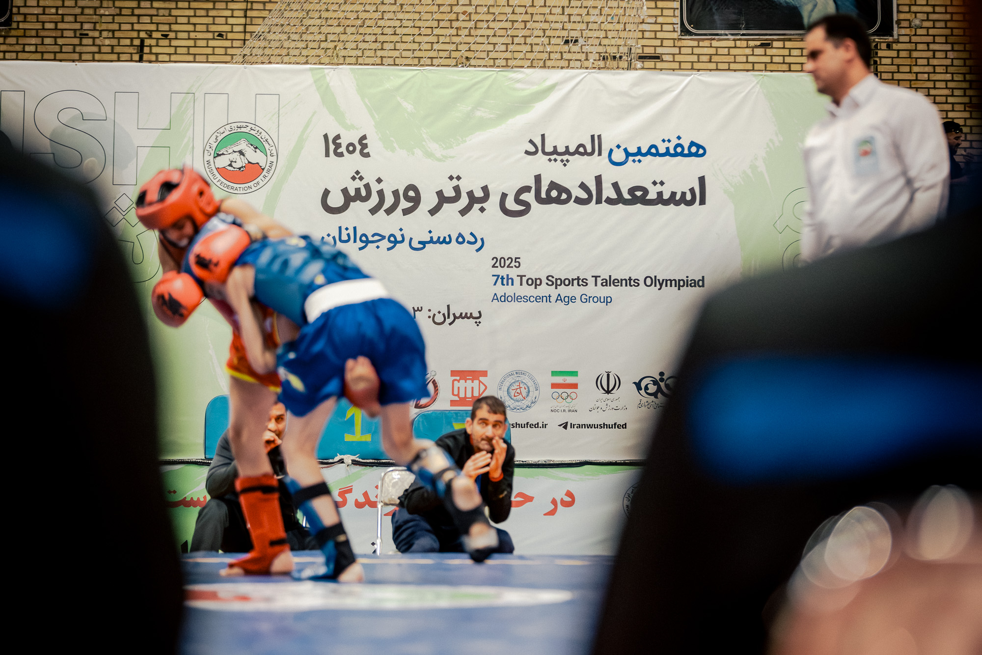 روز اول رقابت‌های ووشو پسران هفتمین دوره المپیاد استعدادهای برتر ورزش ایران