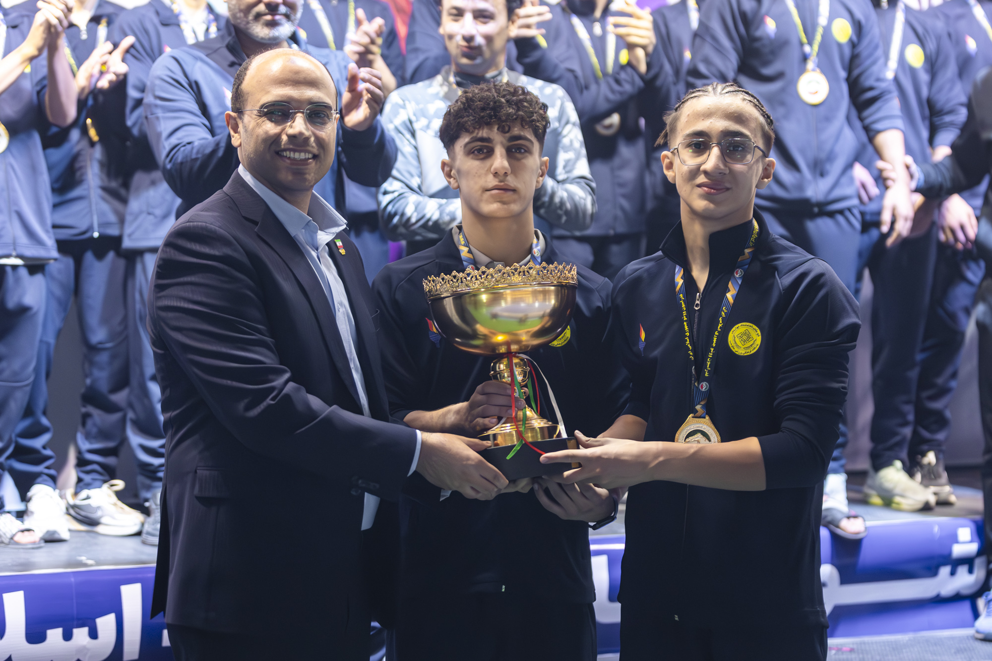 دور برگشت، فینال و مراسم اهدای جام و مدال رقابت‌های لیگ ووشو جوانان پسر